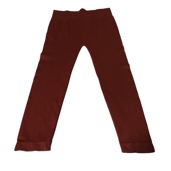 New Mix Tights Women One Size Rust Brown Nylon Spandex NEW - Picture 2 of 8